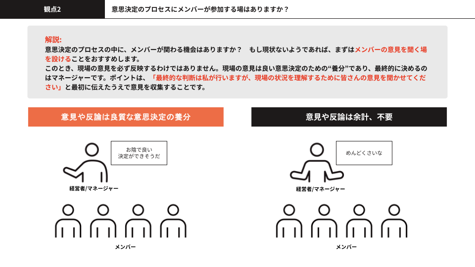 「現場感をわかっていない」とメンバーに反発されない伝え方 (1)