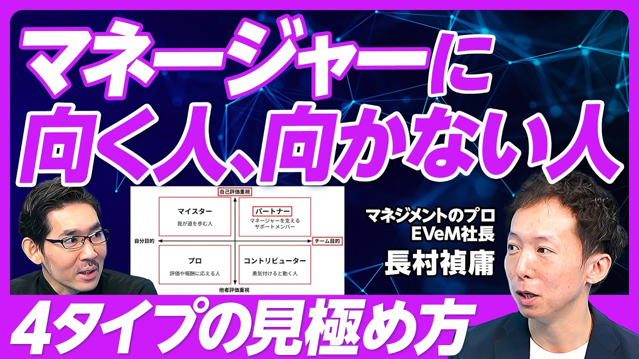 マネージャーに向く人、向かない人