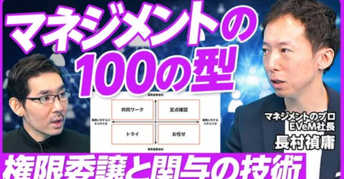 マネジメントの100の型:権限委譲と関与の技術